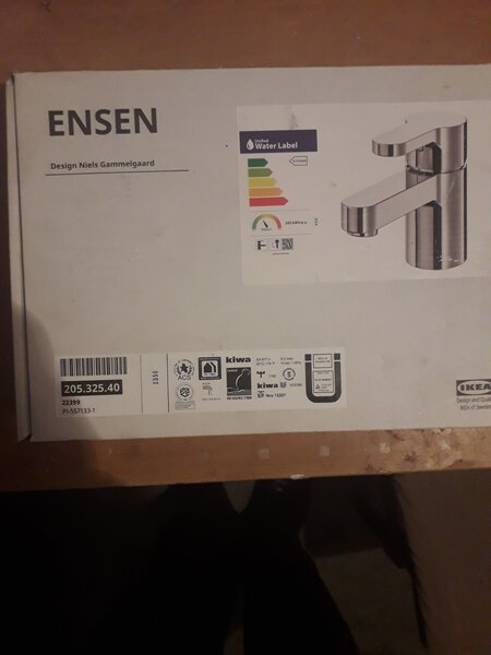 Baterie pentru chiuveta